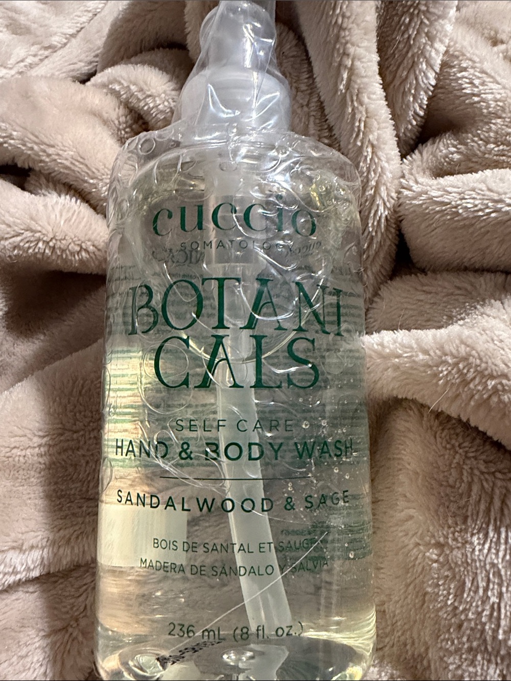 Botanicals Sandalwood & Sage Hand & Body Wash - Clear